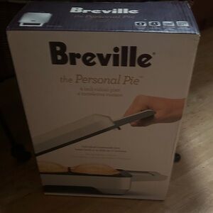 Breville Personal Pie Maker in Silver and Black